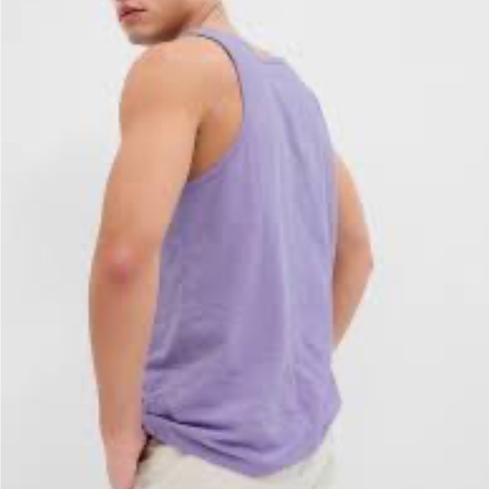 Yas, Henny! Queer Eye Purple Muscle Tank Top L New